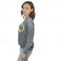 DC Comics Batman Logo Women's Grey Sweatshirt NEW Sizes S-M