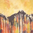 orange mountains