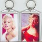 MARILYN MONROE KEYCHAIN,A BEAUTY IN RED..JUMBO SIZED