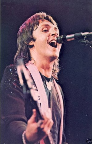 PAUL McCARTNEY Vintage Postcard...1977