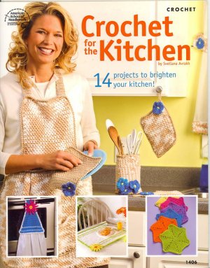 Crochet for the Kitchen CROCHET PATTERN BOOK...NEW