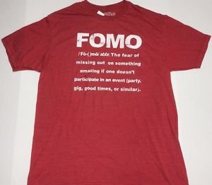 FIFTH SUN NEW Red Jersey Heathered Crew Neck Graphic Tee Shirt L NWT