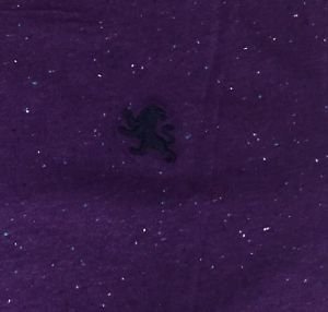 Express Men's Multicolor Nep Knit Large Lion Logo V-Neck T- Shirt NWT