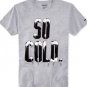 Trukfit So Cold  Men's Gray Graphic Tee T-Shirt 100% Cotton NWOT Large