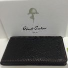 ROBERT GRAHAM Leather Black Apple iPhone 5 5S 5SE Wallet Case Credit Card ID $88