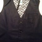 Mondo DI Marco - Mens Black End On End Vest - Jeans Fabric-  XL $98