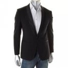 BOSS Hugo Boss  Mens The Sky Black Wool Tuxedo Jacket Blazer 44L NWT $695