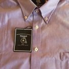 MAKER & COMPANY - Purple  Dress Shirt 3XB Big/Tall Button Down L/S