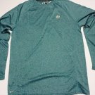RBX Men's Performance Active Athletic Workout Shirt SIZE Med- Blue NWT Green