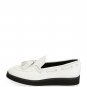 Rag & Bone McKenzie Tassel Leather Loafer, White