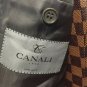 Canali Gray pinstripe Extra-fine Wool Blazer 52S Italy NWT
