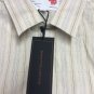 MASSIF COLLECTION Striped/Tan KIT Shirt CASUAL/DRESS SIZE Large Retail:$190