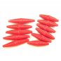 Paper Beads - 11 X-Large/Large - Cherry Gloss