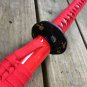 SAMURAI SWORD KATANA HAND FORGED 41" CARBON STEEL BLADE W/ DRAGON RED
