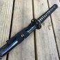 SAMURAI SWORD KATANA HAND FORGED 41" CARBON STEEL BLADE W/ DRAGON BLACK