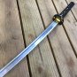 SAMURAI SWORD KATANA HAND FORGED 41" CARBON STEEL BLADE W/ DRAGON BLACK