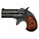 BLANK FIRING GUN DERRINGER KIMAR OLD WEST REPLICA .22 CALIBER ANTIQUE FINISH