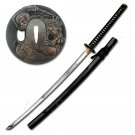 JAPANESE SAMURAI SWORD KATANA HAND FORGED 41" CARBON STEEL BLACK