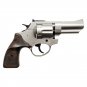 BLANK FIRING REVOLVER VIPER GUN SATIN FINISH 9MM 3 INCH BARREL