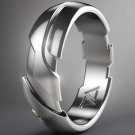 Modern Stylish Designer Plain Metal Wedding Band In Solid White Yellow Rose Gold