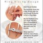 10 Pcs USA Multisizer 1-17 including ½ sizes Ring Sizing Gauge for Men & Women