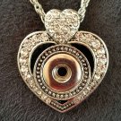The Queen's Mini Snap Pendant