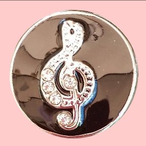 Music Note (black background)