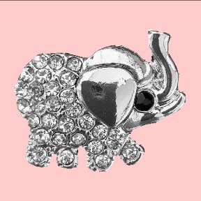 Elephant Rhinestone