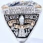2015 DENVER BRONCOS SUPER BOWL 50 CHAMPIONSHIP RING...Miller ring with wooden box