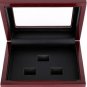 Display Case For Rings. Championship Ring Wood Cases with clear top