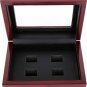 Display Case For Rings. Championship Ring Wood Cases with clear top
