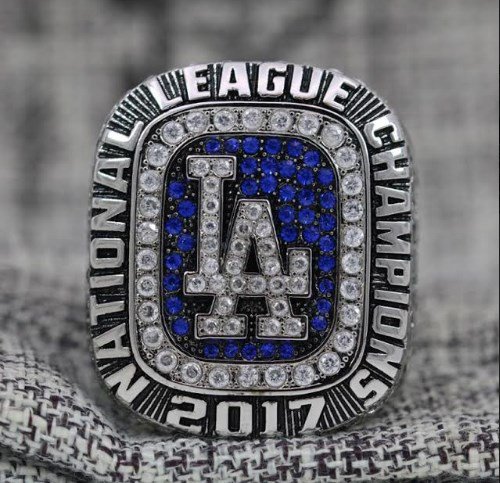 2017 LA Dodgers Ring... Solid Copper ..no box