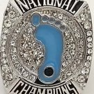 2017 North Carolina Tar Heels Basketball Championship Ring... zinc alloy ..no box