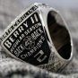 2017 North Carolina Tar Heels Basketball Championship Ring... solid copper ..paper box