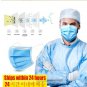 100 pcs Disposable Face Mask. 3 Layer Protection Face Mask. 3 ply disposable face mask