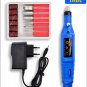 Nail File Drill Kit Electric Manicure Pedicure Acrylic Portable Salon Machine