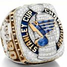 Replica 2019 St. Louis Blues Stanley Cup CHAMPIONSHIP RING.. Solid Copper