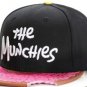 MUNCHIES Baseball Cap Hat Black Pink Cotton Snapback Hip Hop Gorras Men Women