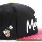 MUNCHIES Baseball Cap Hat Black Pink Cotton Snapback Hip Hop Gorras Men Women