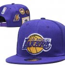 Lakers Hat.  purple with patches