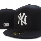 Yankees Fitted Hat.. Yankees ball cap. . black with solid white logo