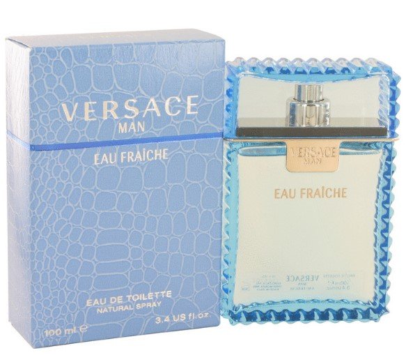Versace Man EAU FRAICHE Cologne By Versace for Men. 3.4 oz