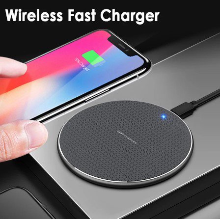 Qi Wireless Charger Charging Dock Pad Mat For Samsung S10, iPhone.10W
