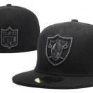 Las Vegas Raiders Fitted Hat.. Raiders ball cap. . All Black