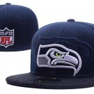 Seattle Seahawks Fitted Hat.. Seahawks ball cap. . blue
