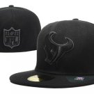 Houston Texans Fitted Hat.. Texans ball cap. . All Black