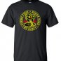 Cobra Kai No Mercy Strike First Strike Hard 80s Film Movie Men's Cotton T Shirt