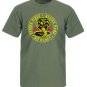 Cobra Kai No Mercy Strike First Strike Hard 80s Film Movie Men's Cotton T Shirt