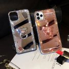 IPhone Case Glitter Bling Mirror Diamond Case w/ Ring