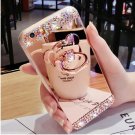 Crystal Phone Case For iPhone With Mirror And Rhinestones